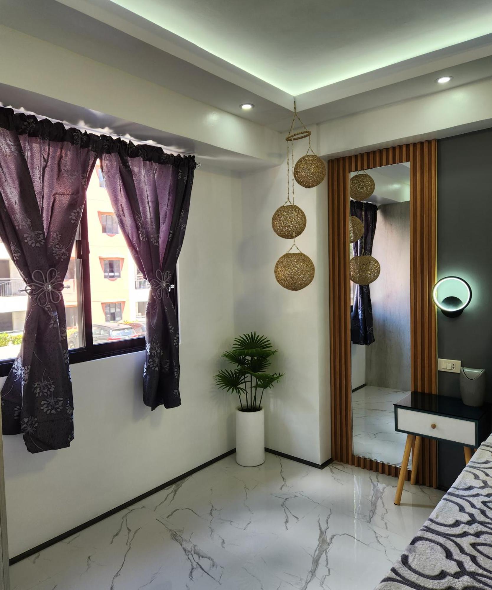 Condo Azur Suites B207 Near Airport, Netflix, Stylish, Cozy With Swimming Pool Isla de Mactán Exterior foto