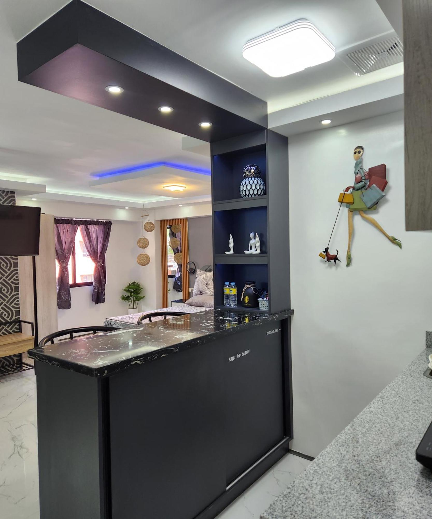 Condo Azur Suites B207 Near Airport, Netflix, Stylish, Cozy With Swimming Pool Isla de Mactán Exterior foto