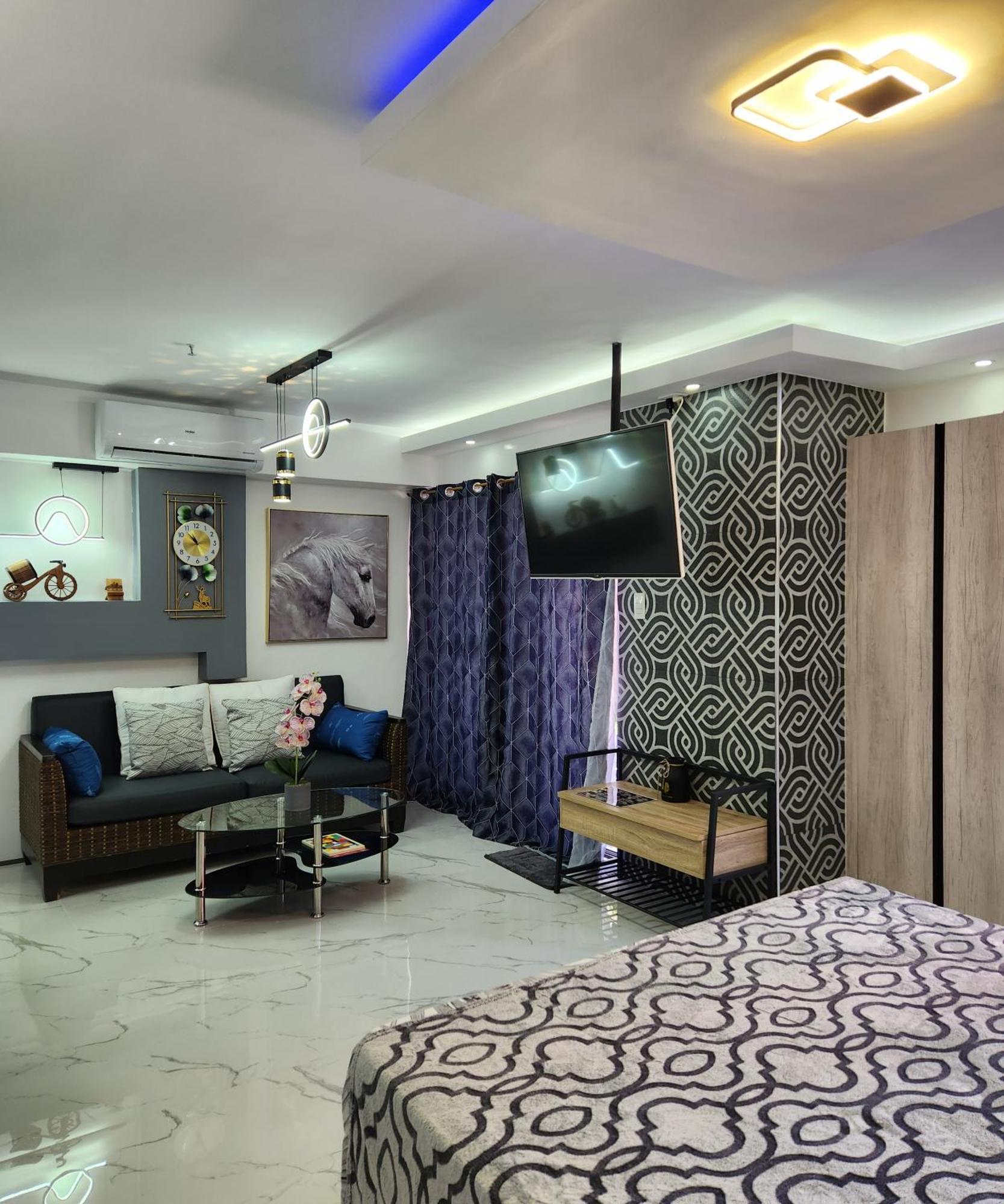 Condo Azur Suites B207 Near Airport, Netflix, Stylish, Cozy With Swimming Pool Isla de Mactán Exterior foto